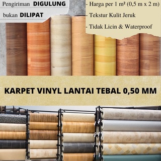 KARPET LANTAI VINYL TEBAL METERAN IMPORT KOREA Harga Per 50 cm x 200 cm |  Shopee Indonesia