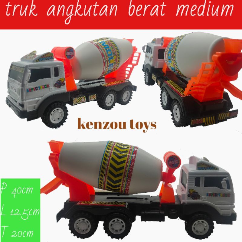 Mainan truk ukuran medium | Shopee Indonesia