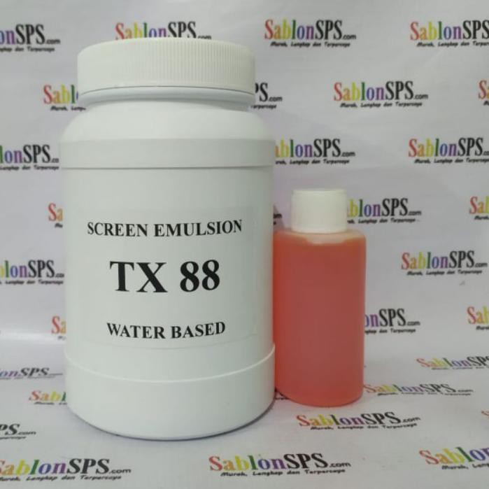 Baru TX 88 OBAT AFDRUK SCREEN EMULSION VIOLET 1KG, Lq1&hellip;.. | Shopee  Indonesia