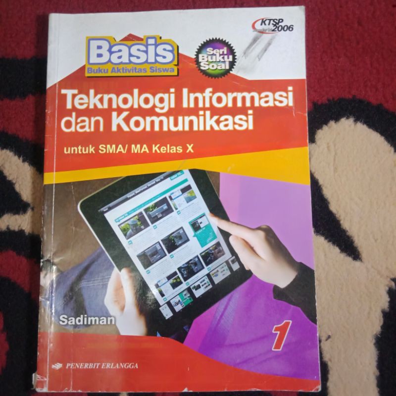 Buku tik smp mts kelas viii index of. Buku Basis Tik Sma Ma Kelas 10 Ktsp 2006 Penerbit Erlangga Shopee Indonesia