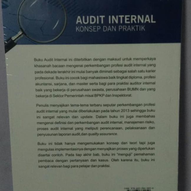 Peranan audit internal dalam menjamin kepatuhan manajemen perusahaan di bagian penggajian dan personalia (studi kasus pada pt intraco penta prima servis) Audit Internal Konsep Dan Praktik Shopee Indonesia