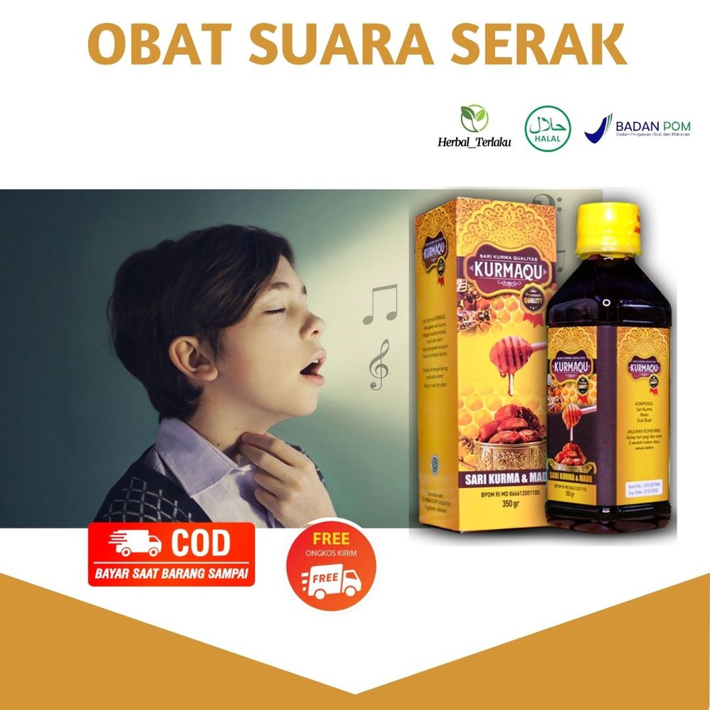 Jual Obat Suara Serak - Suara Hilang - Gatal Tenggorokan - Obat Pengembali  Suara - Suara Habis - Suara Parau - Tidak Jelas - Lemah Kurmaqu 100%  Original Indonesia|Shopee Indonesia