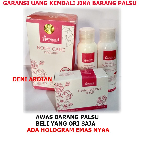 Peningkatan pasar produk kecantikan dan perawatan di tahun 2019 . Bayar Di Tempat Paket Body Lotion Hanasui Body Care 3in1 Bpom Original Shopee Indonesia