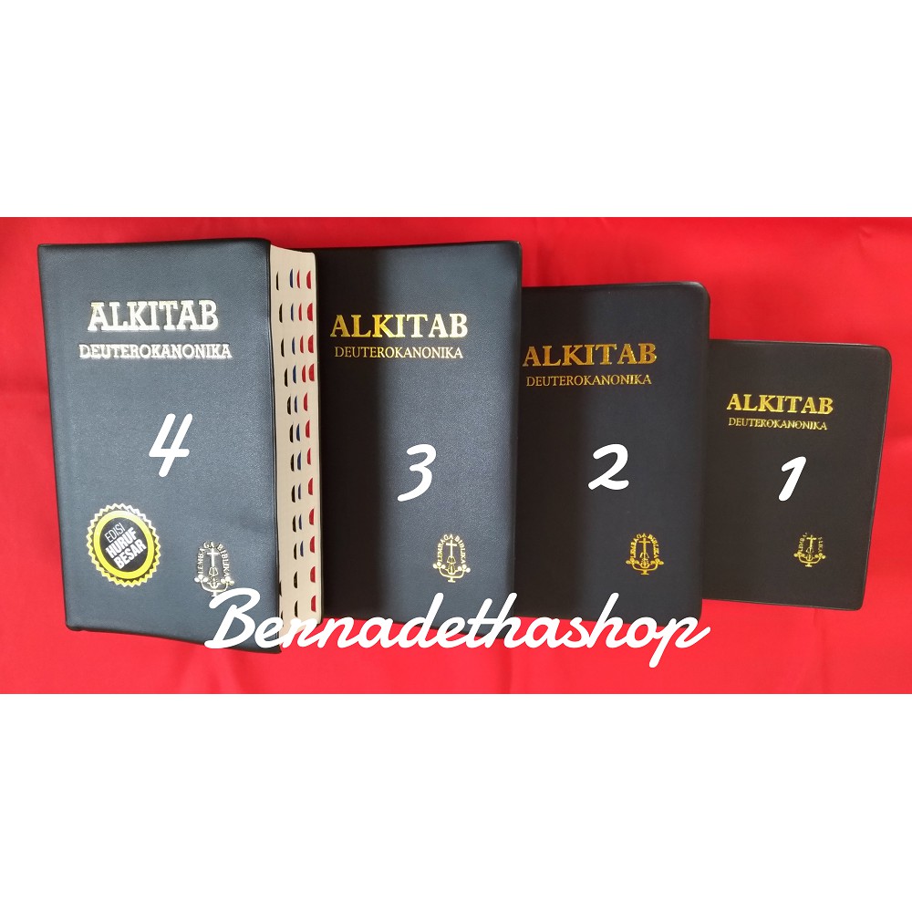 Alkitab Katolik Deutrokanonika (BS63)/Aliktab/Alkitab Kristen/Alkitab  Katolik/Alkitab Deuterokanonik | Shopee Indonesia