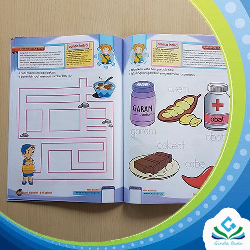 Count on it buku aktivitas menulis berhitung mewarnai anak gambar paud. Buku Paud Tk B Tema Diri Sendiri Shopee Indonesia