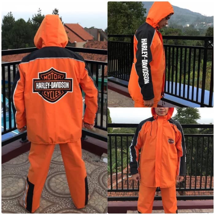 Jual jas hujan harley davidson premium bisa juga dipakai sehari-hari a