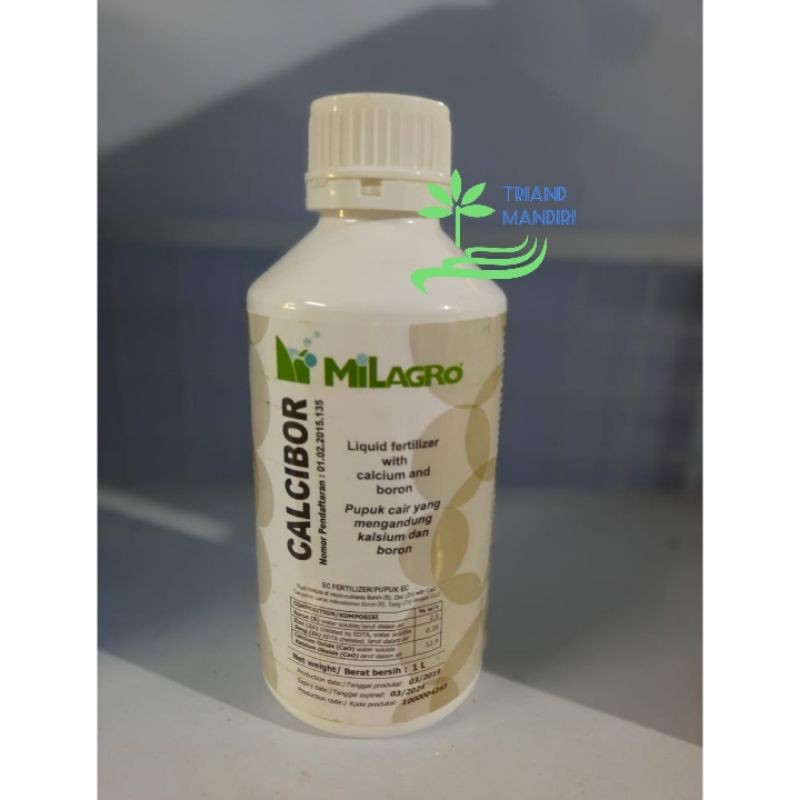 Powercall kalsium boron + zpt adalah pupuk mikro cair yang mengandung nutrisi yang sangat dibutuhkan oleh tanaman. Jual Pupuk Cair Milagro Calcibor Mengandung Kalsium Dan Boron Kemasan 1 L Indonesia Shopee Indonesia