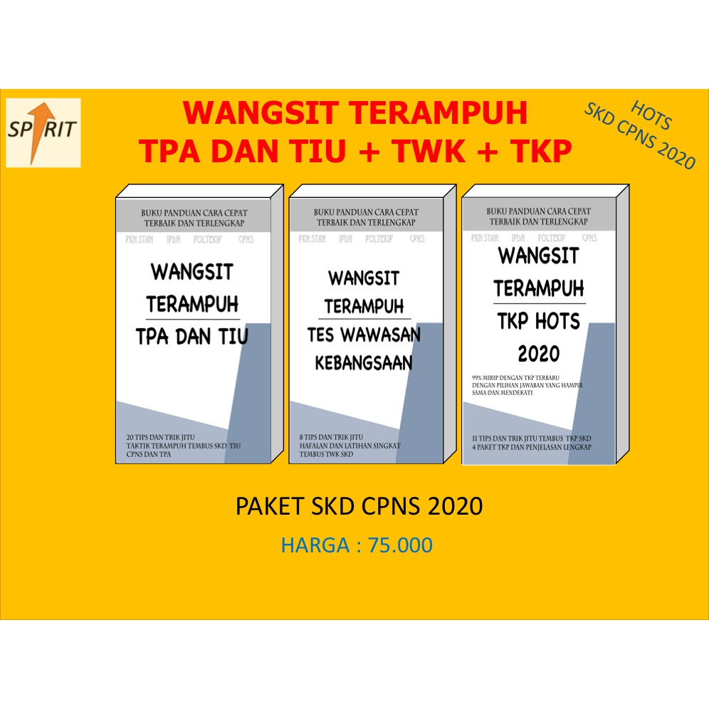 Hots = high order thinking skilltips & trik hots tiu 2019 paket modul cpns & pppk 2019 trik hitung cepat test tiut. Paket Buku Tes Skd Cpns Asn 2020 Hots Shopee Indonesia