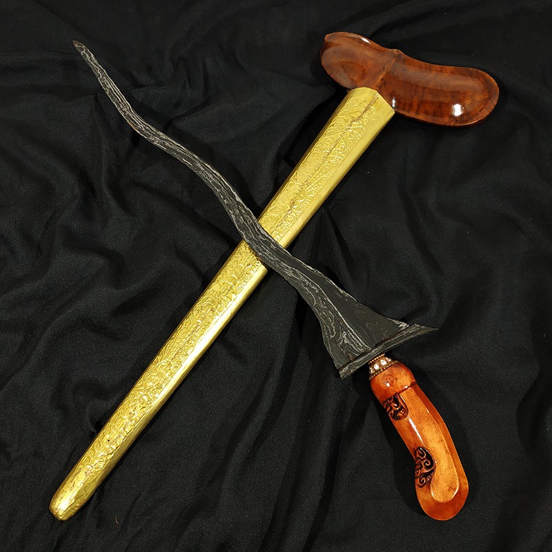 Jual Keris Sengkelat Bong Pamor Banyu Mili Tangguh Majapahit Kota Surakarta Koleksi Batu Permata Keris Pamor Banyu Mili Sinom Robyong Patrem Sepuh Kuno.