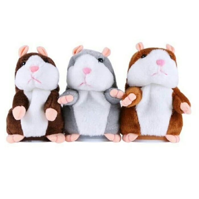 Boneka Hamster Bisa Bicara Talking Hamster Mainan Anak | Shopee Indonesia