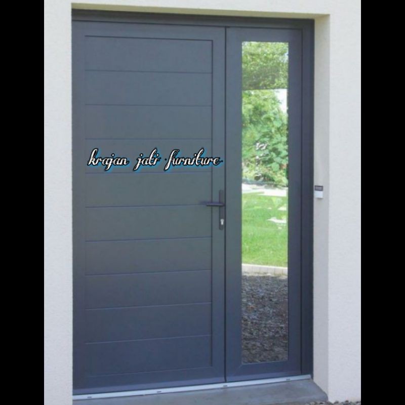 Termasuk desain interior rumah minimalis dan japandi. Jual Pintu Kusen Rumah Minimalis Jati Cat Duco Shopee Indonesia
