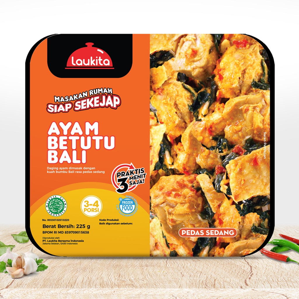 Laukita Ayam Betutu Bali Tray | Shopee Indonesia