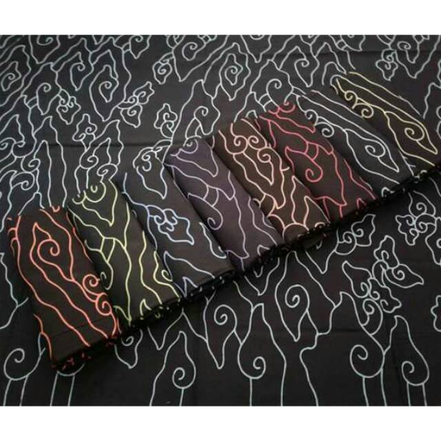 Batik Tulis Mega Mendung Sketsa khas Cirebon | Shopee Indonesia