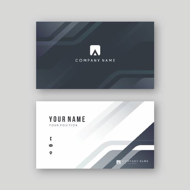 Lihat dan cari tahu 10 desain kartu nama keren dan minimalis yang telah kami pilih secara saksama di. Paket 100 Lbr Anti Luntur Desain Cetak Kartu Nama Simple Dan Elegan Shopee Indonesia