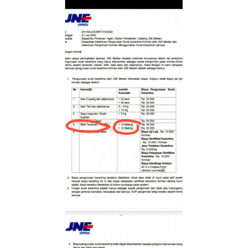 Jual Biaya karantina di luar sumatera Indonesia|Shopee Indonesia