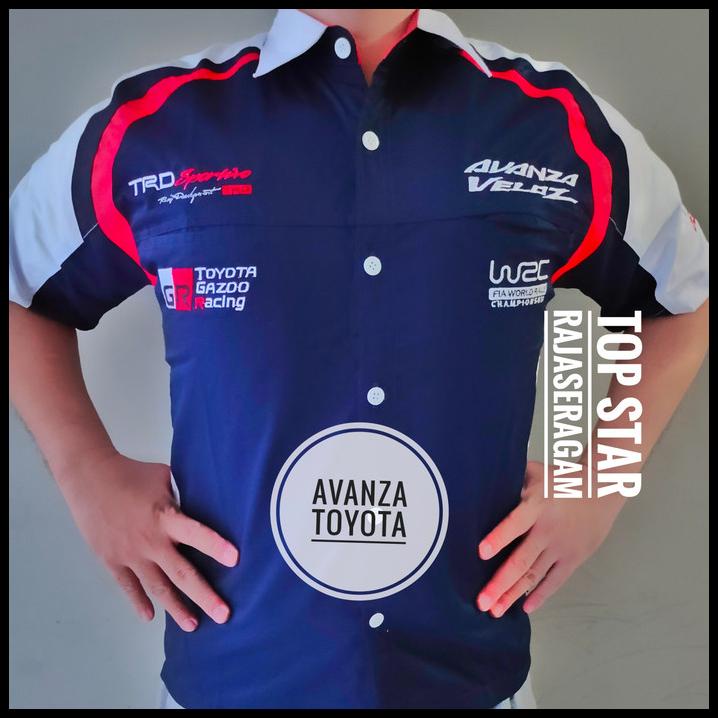 Jual Baju Otomotif Toyota Avanza Seragam Komunitas Moto Gp Kemeja Bordir  Indonesia|Shopee Indonesia