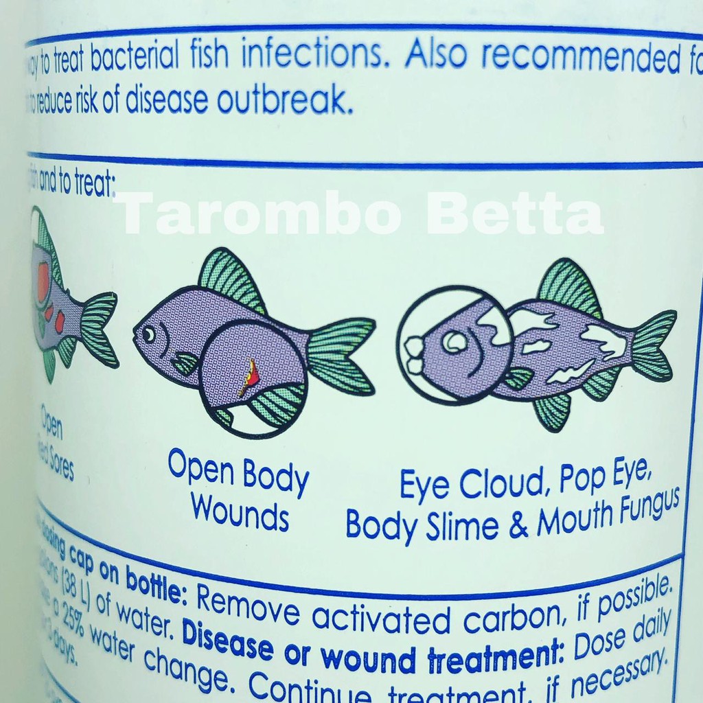 Isi Bersih 30 Ml Api Melafix Obat Impor Ikan Cupang Dan Ikan Hias