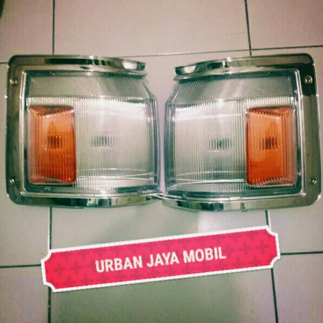 Headlamp lampu utama toyota kijang grand super g pick up 2 biji rh . Lampu Sen Kijang Grand Super Rover Jantan Sepasang Shopee Indonesia