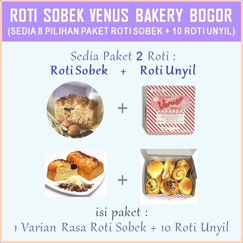 Roti unyil venus asli original khas bogor · 300. Jual Roti Sobek Venus Bakery Bogor Produk Lain Dari Produsen Roti Unyil Indonesia Shopee Indonesia