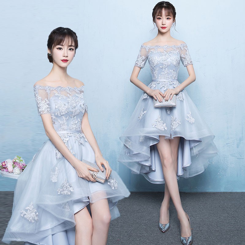 Guan Pengantin Korean Style Bride Wedding Dress Formal Dress Slim Thin Shopee Indonesia