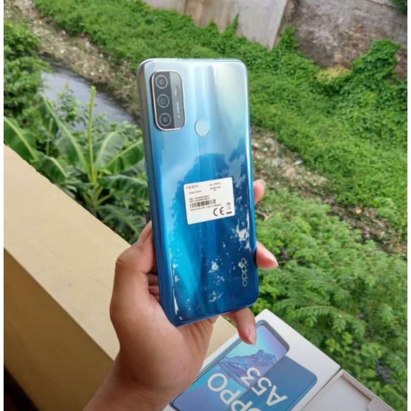 Jual Oppo A53 4gb Murah Harga Terbaru 2021 Oppo A53 6128 GB Ex Resmi Oppo Indonesia Second Bekas Seken Asli OriRp1888000.