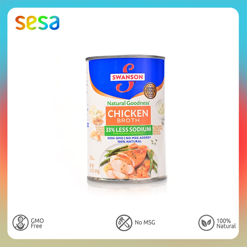 swanson - chicken broth 411 g 145 oz shopee indonesia on swanson chicken broth recipes singapore
