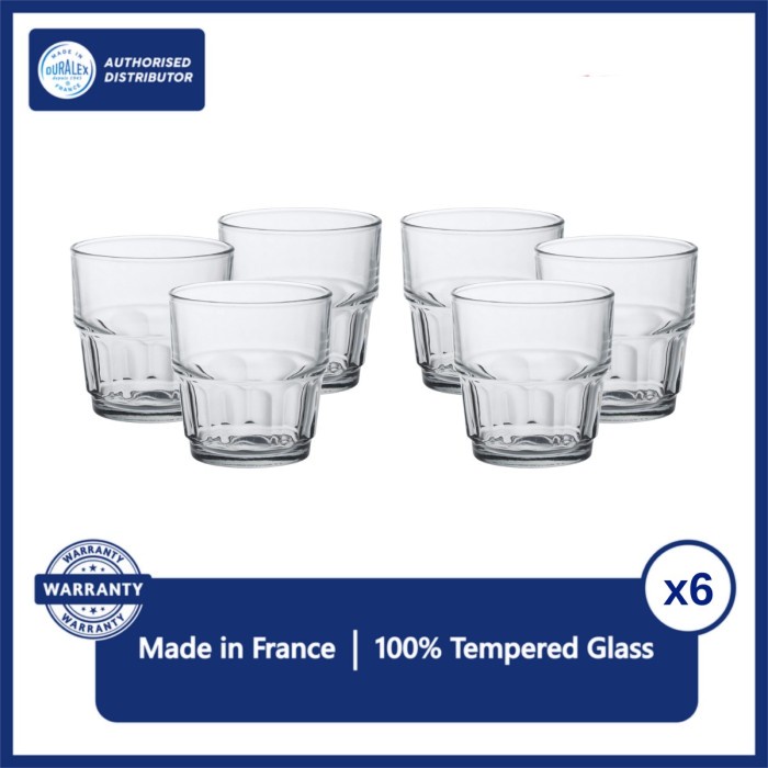 SIAP KIRIM Duralex Lola Clear Tumbler 200Ml - Set Of 6 Tempered Glass  BERKUALITAS | Shopee Indonesia