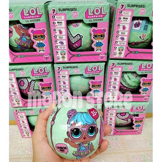 Jual Lol Surprise Doll Ball Lil Sisters Series Big Size Besar Berubah Warna Indonesia|Shopee Indonesia 559_x_559_jpg