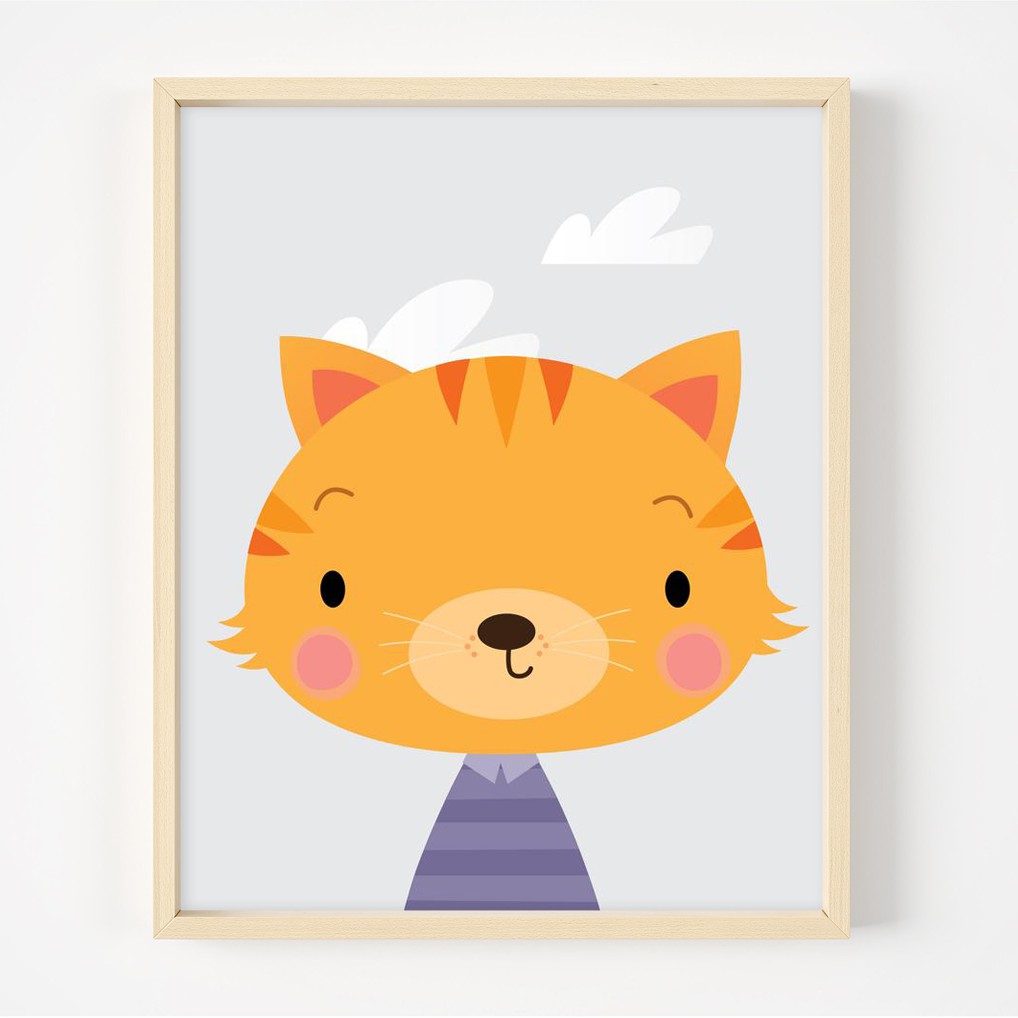 ✓ gratis untuk komersial ✓ tidak. Jual Hiasan Dinding Kamar Anak Untuk Dekorasi Kamar Gambar Animasi Hewan Lucu Kucing Ap02 Indonesia Shopee Indonesia