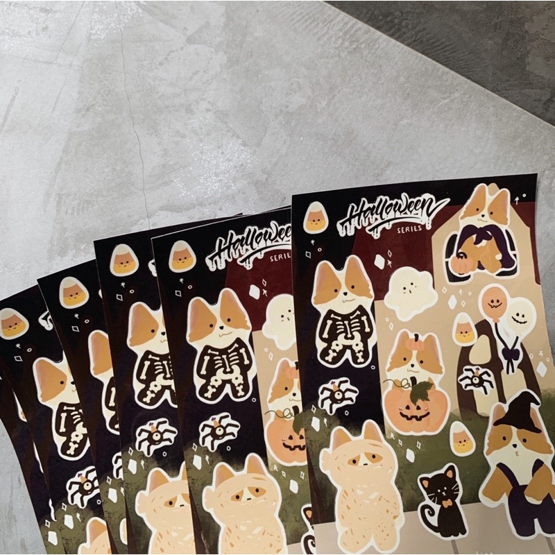 Bullet journal series feitas especialmente para você. Jual Halloween Corgi Sticker Sheet Stiker Haloween Bullet Journal Indonesia Shopee Indonesia