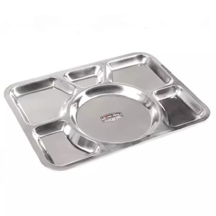 Piring makan unik food tray stainless steel | Shopee Indonesia