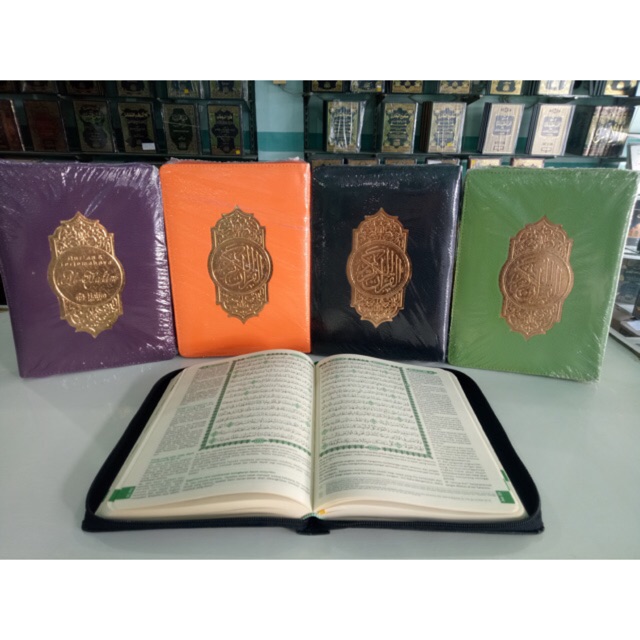 Alquran terjemah al halim A5 qpp resleting | Shopee Indonesia