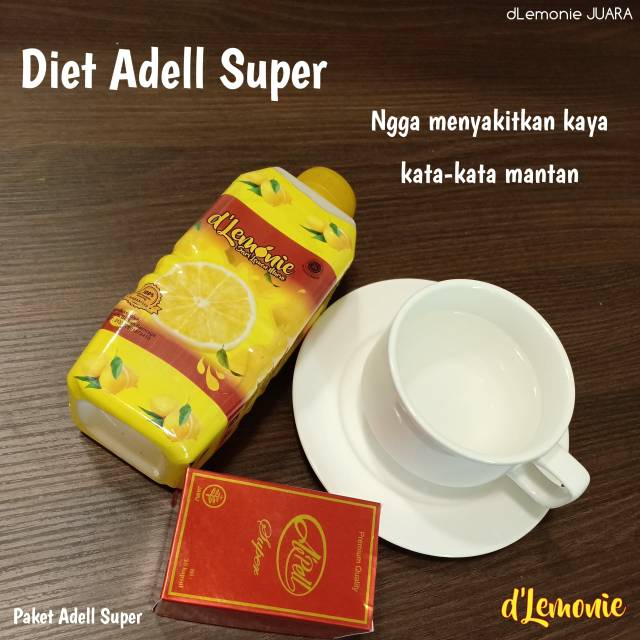 Paket Adell Super (dLemonie+Apell Super) PELANGSING SANGAT AMPUH, AMAN,  SEHAT, ALAMI,BPOM,HALAL | Shopee Indonesia