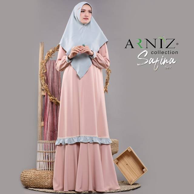 Arniz Terbaru Safina Promo Gamis Set Terbaru 2020 Shopee Indonesia