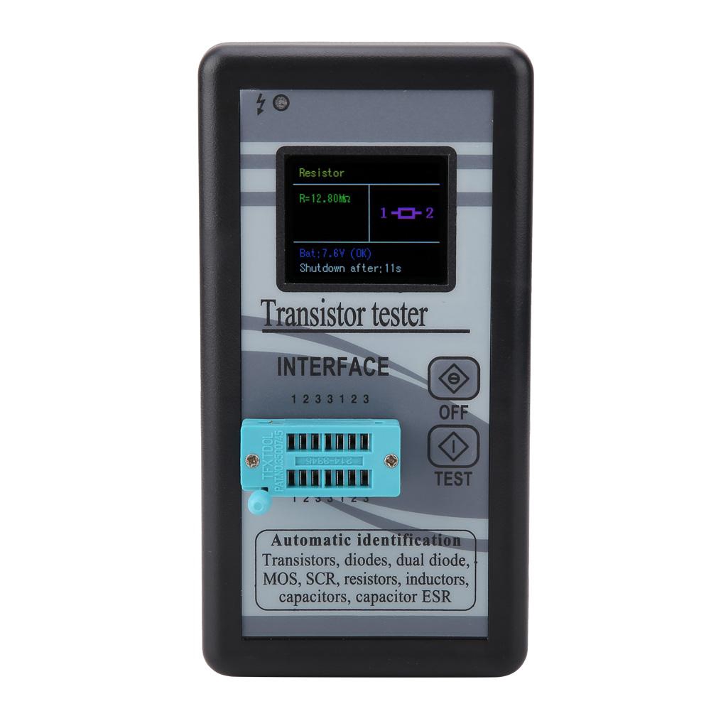 Tester Transistor Digital 50mw 5w Display Lcd Multi Fungsi