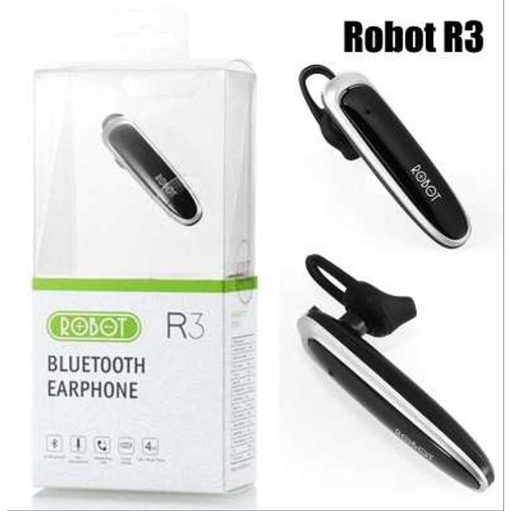 Headset bluetooth merupakan aksesori yang sering digunakan kawula modern. Earphone Bluetooth Robot R3 Shopee Indonesia