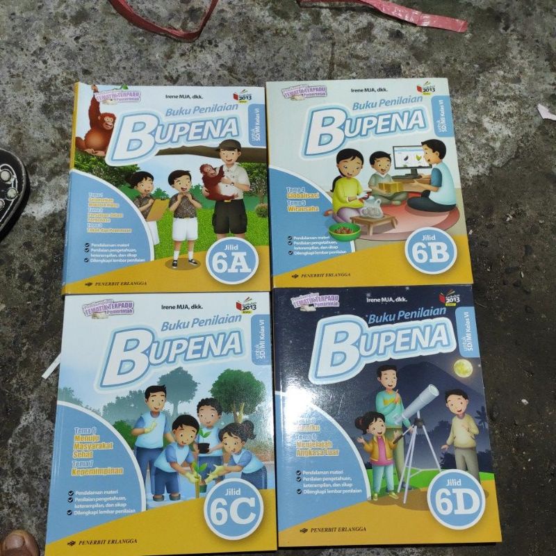 Buku bupena erlangga kelas 6 sd kurikulum 2013 / bupena 6a. Harga Bupena Kelas 6 Terbaru Agustus 2021 Biggo Indonesia