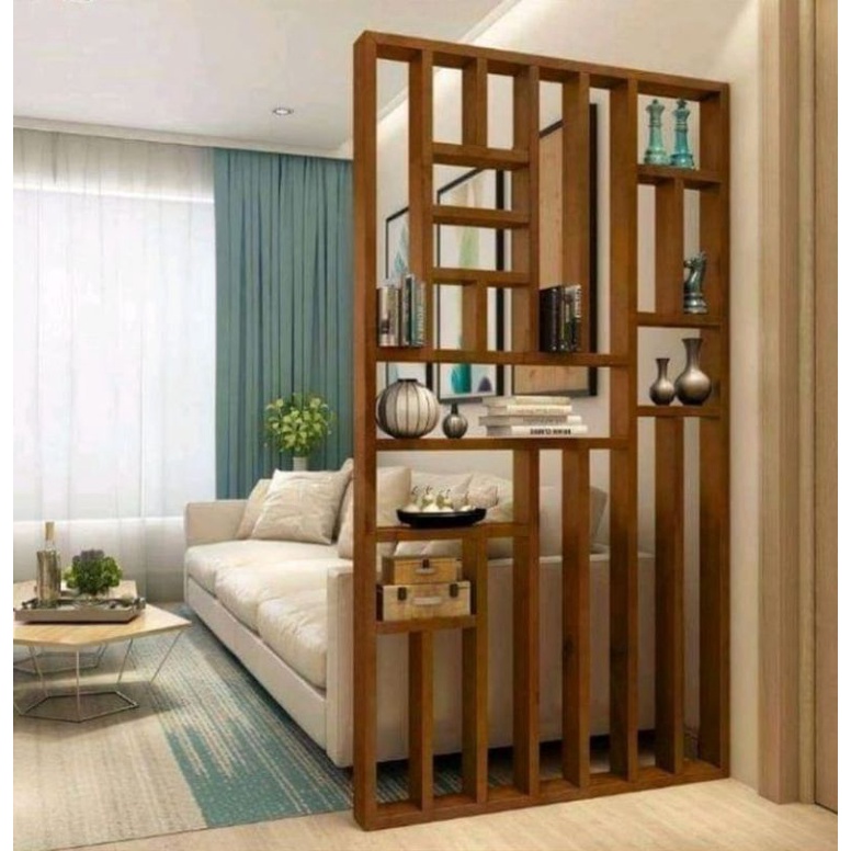 Dengan menggunakan sedikit kreativitas, material kayu dapat menjadi beragam model desain sekat ruangan yang cantik dan multifungsi. Harga Partisi Pembatas Ruangan Kayu Jati Terbaru Februari 2022 Biggo Indonesia