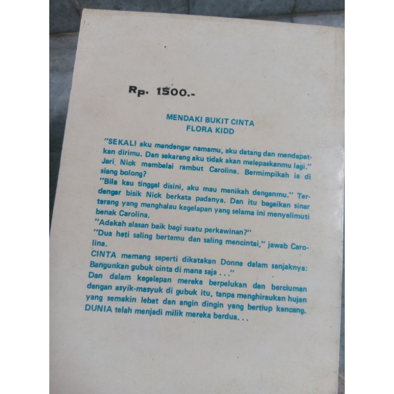 Jual NOVEL ROMAN JADUL KARYA FLORA KIDD Indonesia|Shopee Indonesia