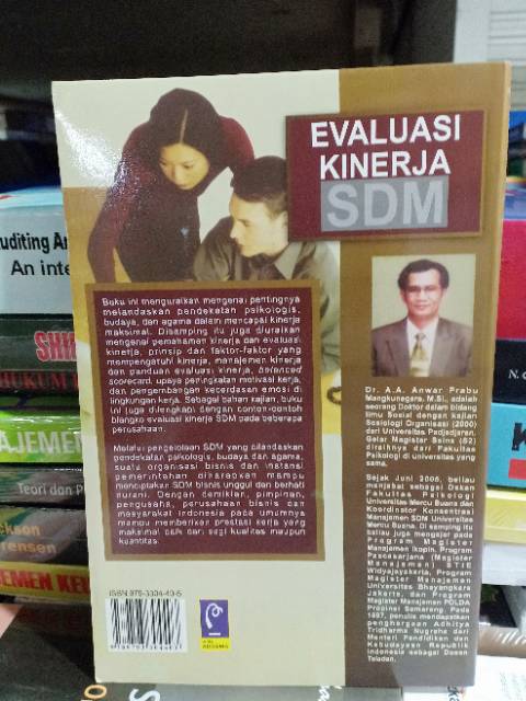 Jual EVALUASI KINERJA SDM DR. A.A. ANWAR PRABU MANGKUNEGARA. MSI. TAHUN  2019 Indonesia|Shopee Indonesia