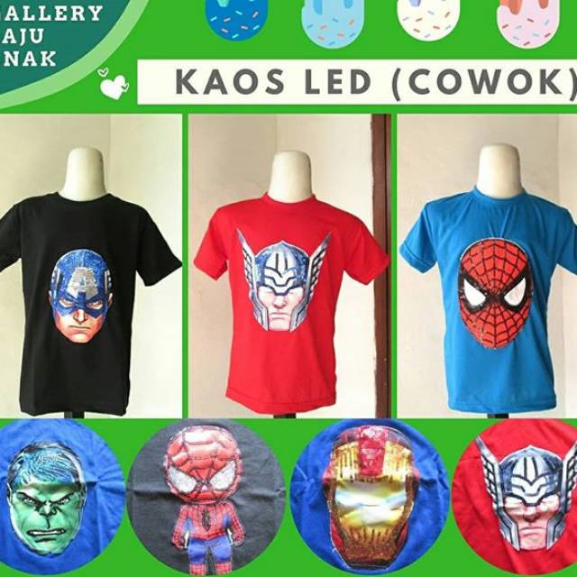 Mau belanja baju anak laki laki dan perempuan yang terbaru? Kaos Led Cowok Anak Shopee Indonesia