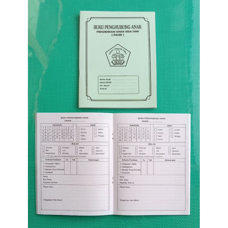 Buku penghubung guru paud dengan orangtua siswa merupakan sebuah administrasi yang harus dibuat oleh guru atau pendidik di paud untuk melakukan . Buku Penghubung Anak Paud Shopee Indonesia