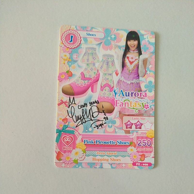 Buat tanda tangan! sain ni muchū! (サインに夢中!) 25 oktober 2014. Kartu Aikatsu Aurora Fantasy Tanda Tangan Jkt 48 Shopee Indonesia