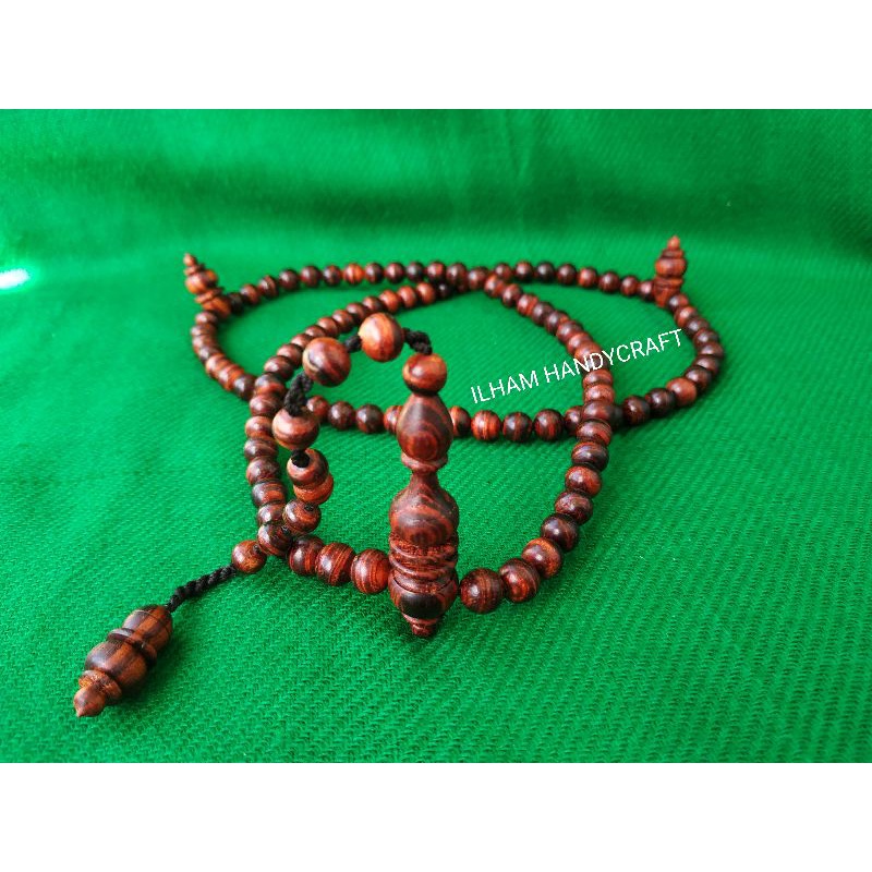 Jual tasbih kayu wunglen kayu sangat langka dari sultan agung