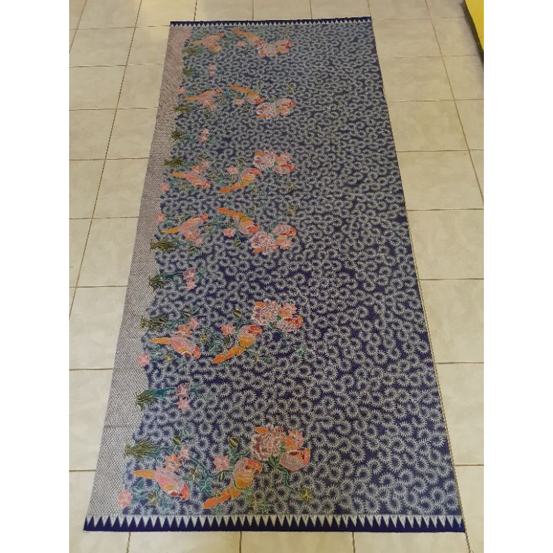 Jual Batik Tulis Halusan Asli Pamekasan Madura Motif Burung Kakak Tua Biru Indonesia|Shopee Indonesia 800_X_800_jpg