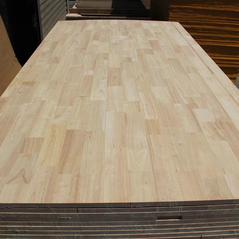 Jual papan kayu fjl rubberwood kayu karet
