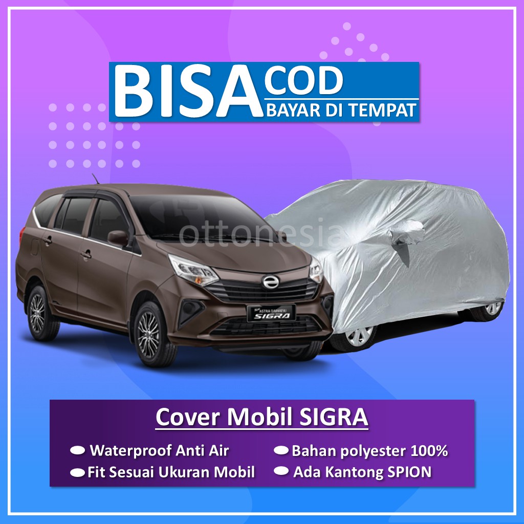 Jual Cover Mobil SIGRA Selimut Custom Penutup Sarung Mobil DAIHATSU SIGRA  Waterproof Indonesia|Shopee Indonesia