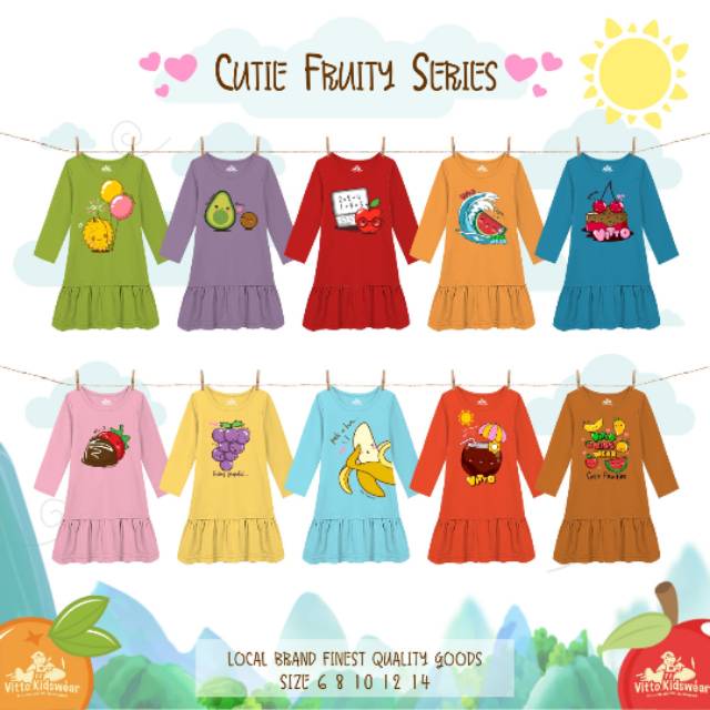 Dress Tunik Vitto Anak Shopee Indonesia