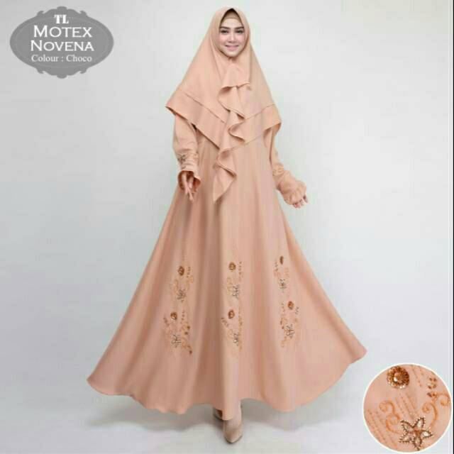 Gamis Syari Jumbo Xxl Baju Muslim Lebarang Maxi Longdress Busui