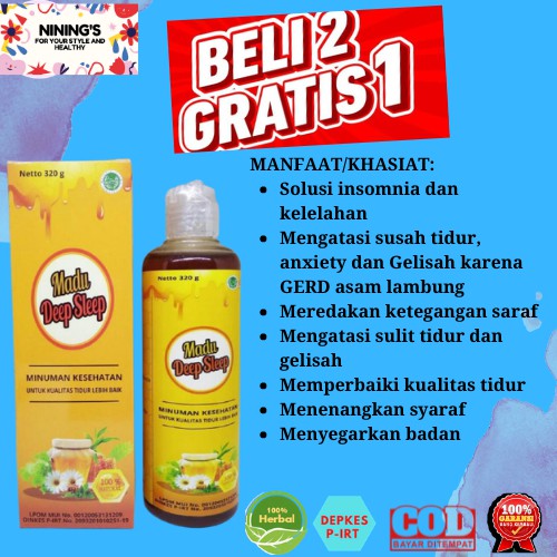Zolpidem (ambien, edluar, intermezzo, zolpimist). Jual Madu Deep Sleep Original Herbal Insomnia Obat Insomnia Susah Tidur Cair Ampuh Tanpa Efek Samping Indonesia Shopee Indonesia
